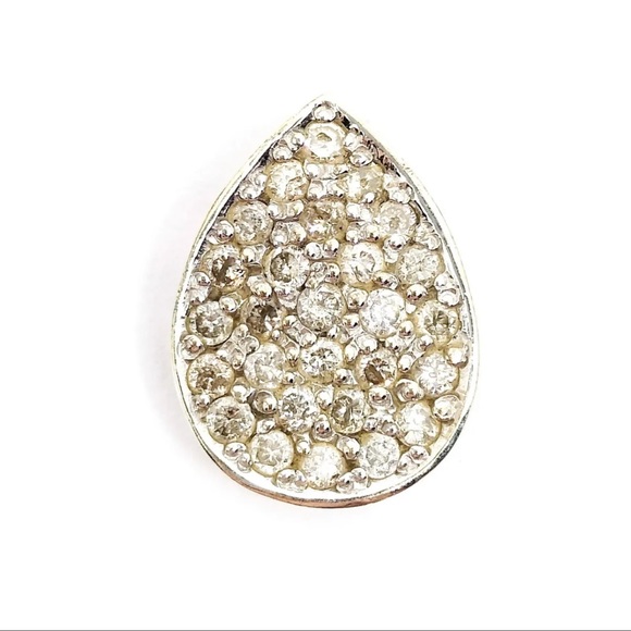 Jewelry Pendant Head Diamond 0.3ct White Gold 2238798